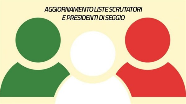 Presentazione domande di iscrizione agli albi comunali degli SCRUTATORI e dei PRESIDENTI di seggio elettorale